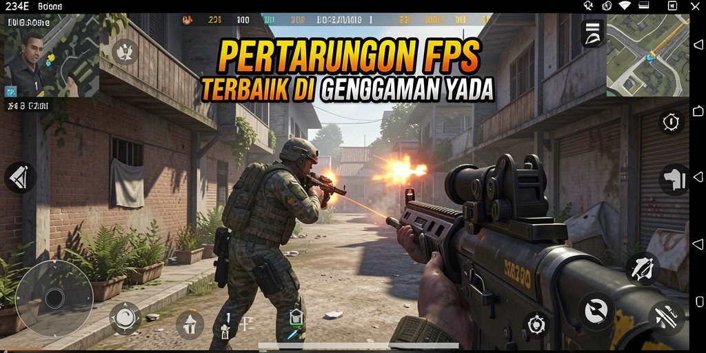 Gameplay mendebarkan dari <strong>234E</strong> yang penuh aksi dan strategi.