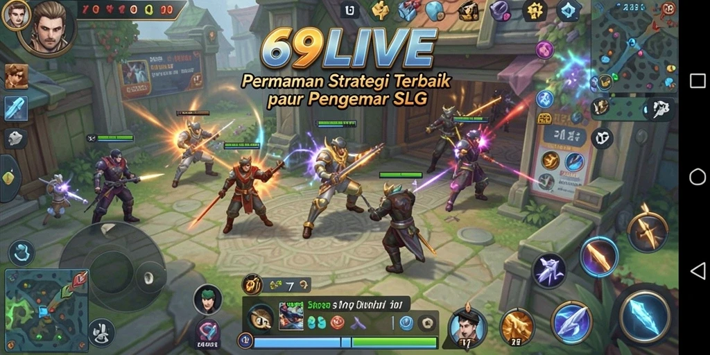 Gameplay menarik dalam 69LIVE yang menunjukkan pertarungan strategi.