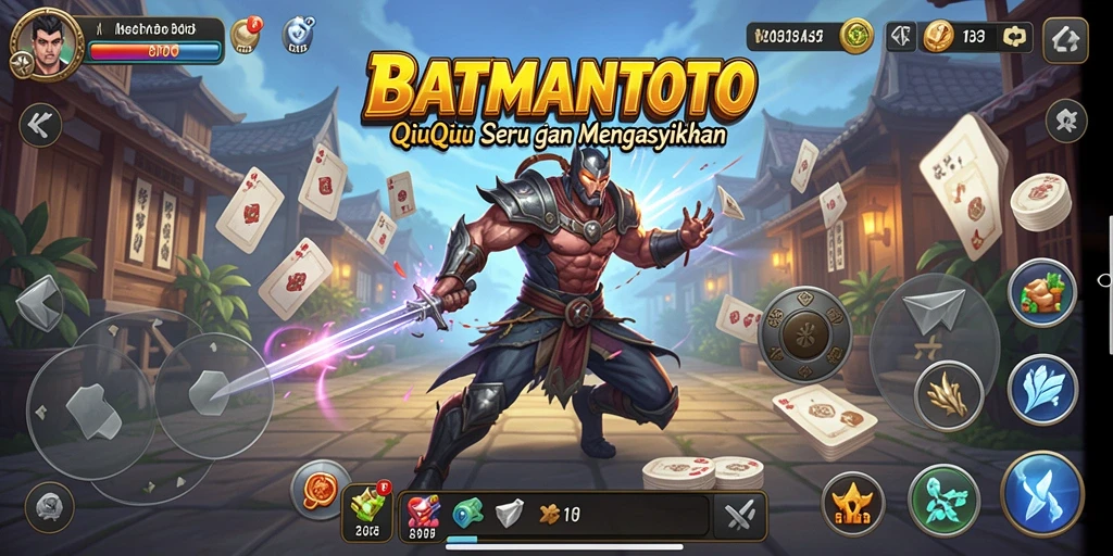 Tangkapan layar gameplay QiuQiu BATMANTOTO yang menarik.