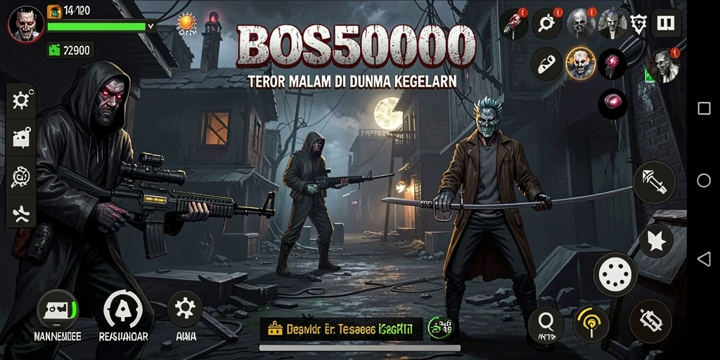 Gameplay mencekam dengan suasana horor yang mendalam.