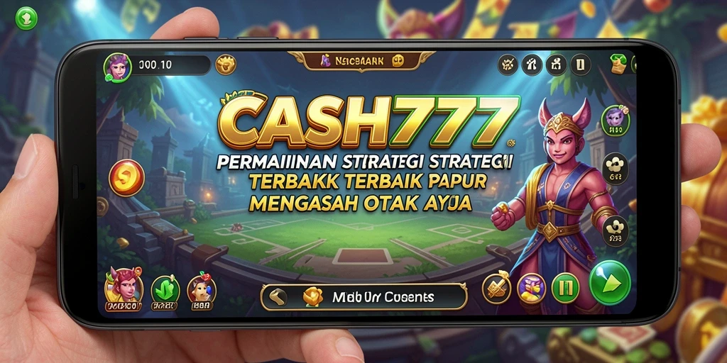 Screenshot menampilkan aksi seru dari gameplay strategi CASH777.