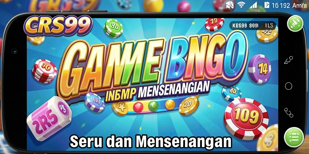 Tampilan permainan Bingo yang seru di CRS99.