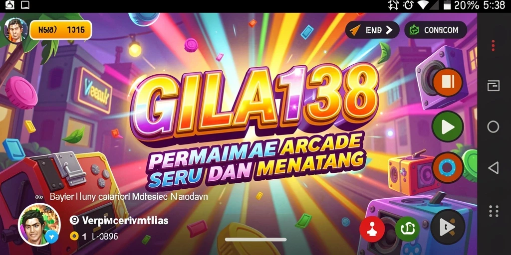 Screenshot gameplay GILA138 yang menunjukkan aksi seru dalam permainan Arcade.