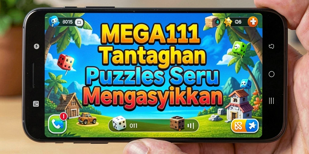 Tampilan gameplay seru dalam permainan Puzzle MEGA111.