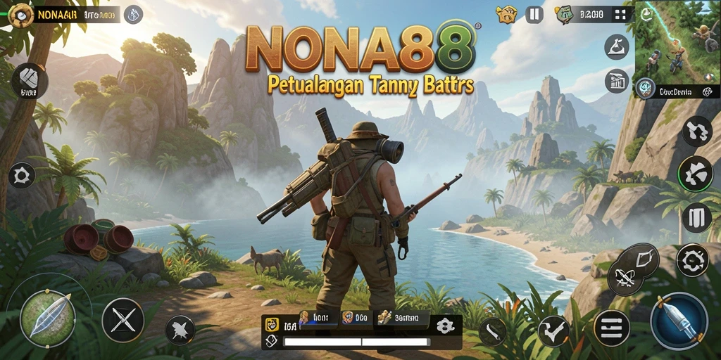 Tampilan gameplay <strong>NONA88</strong> yang memukau dan luas di dunia Open World.