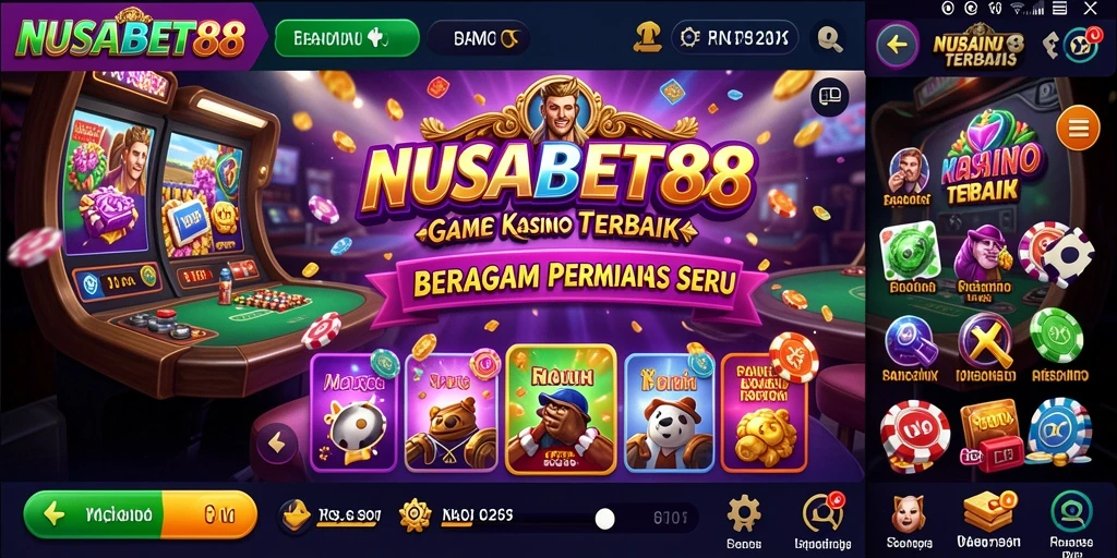 Tampilan gameplay NUSABET88 yang menarik dan penuh aksi.