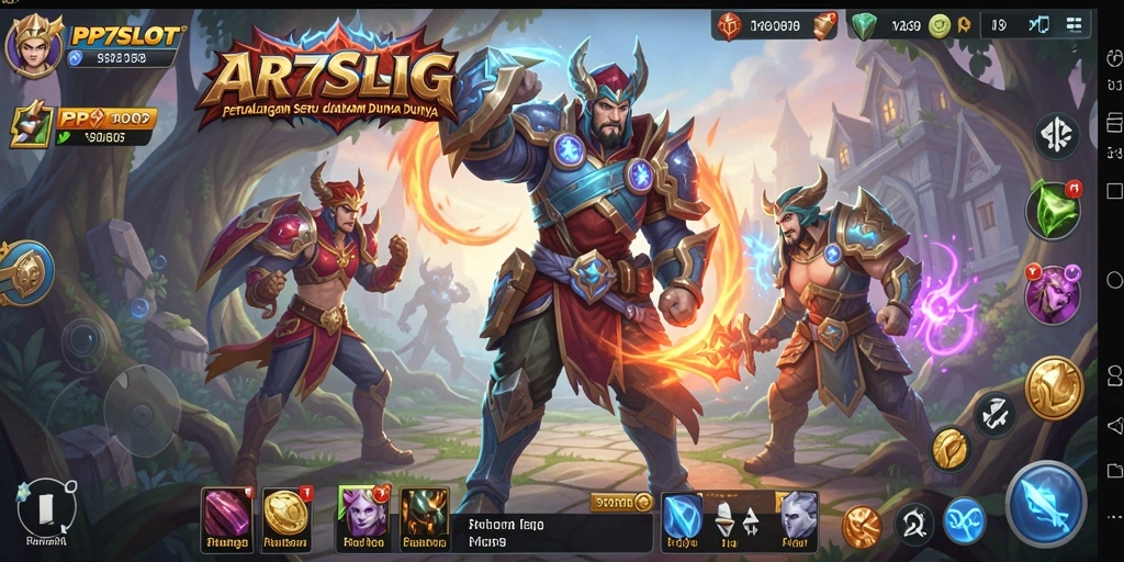 Tampilan gameplay PP7SLOT dengan aksi seru dan karakter menawan.