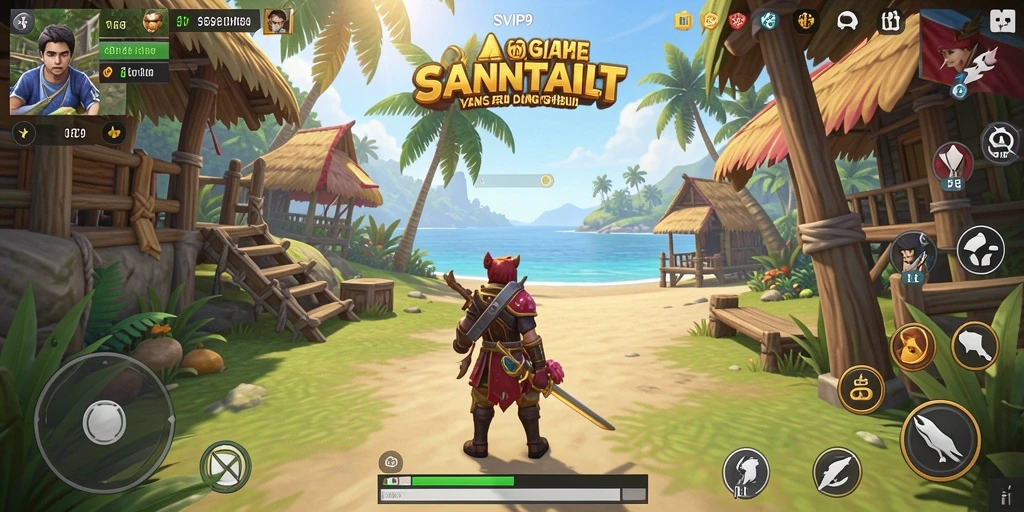 Tampilan gameplay SVIP9 yang seru dan menawan.