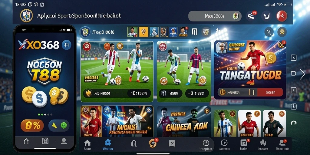 Screenshot menunjukkan fitur taruhan langsung yang menarik dari XO368.