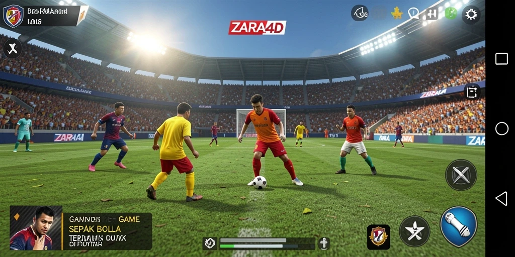 Tampilan gameplay ZARA4D yang menegangkan dan realistis.